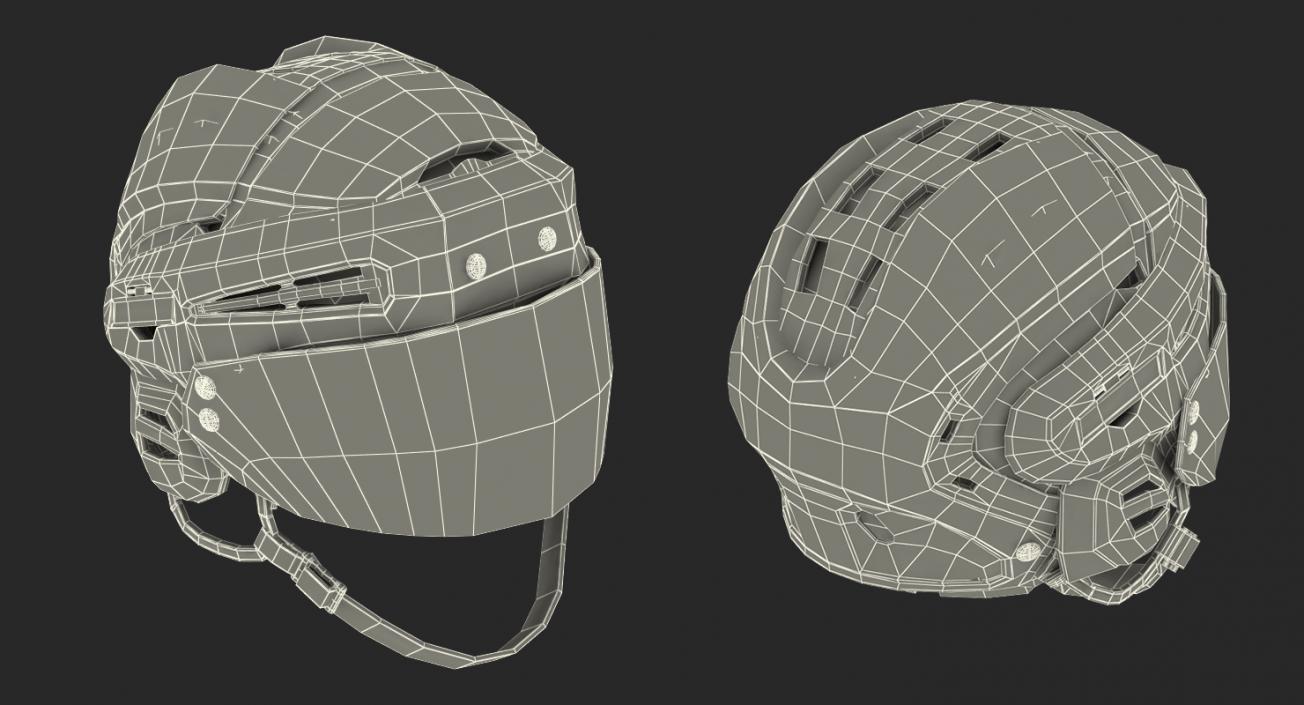 3D model Hockey Player Generic 2 Rigged