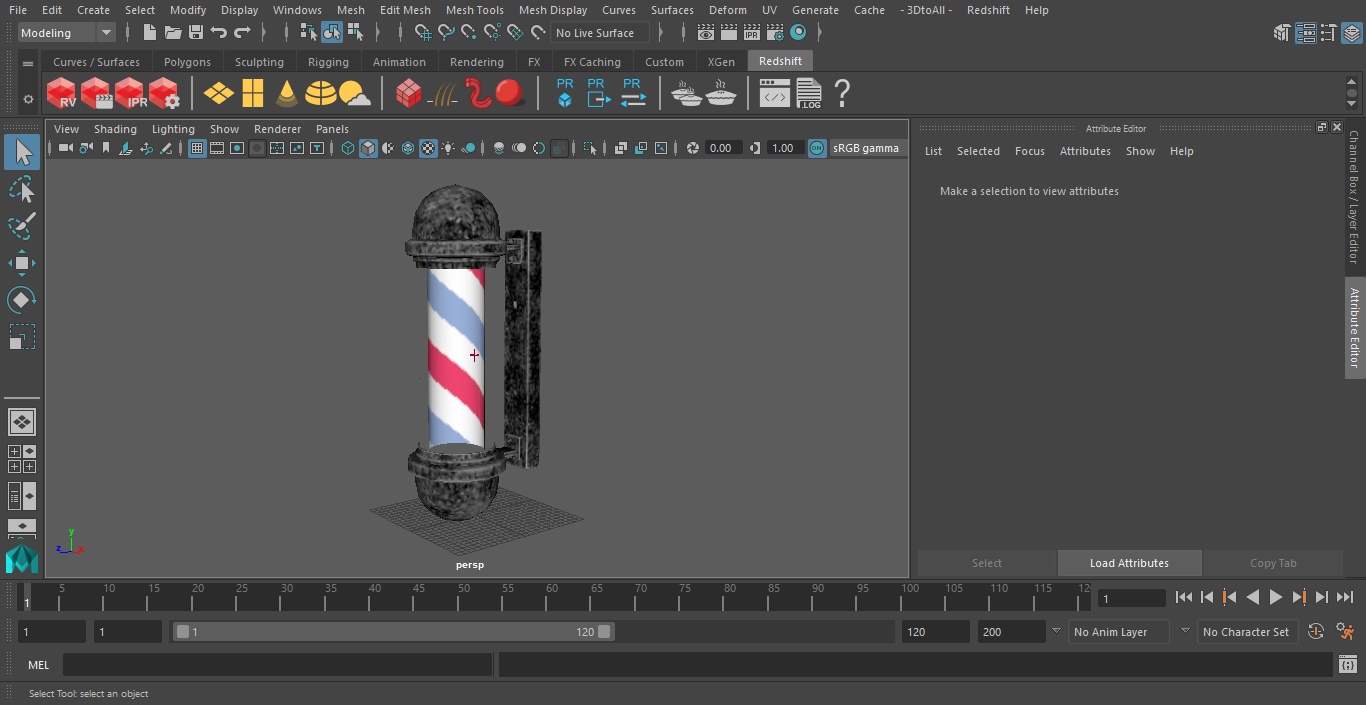 3D Barber Pole