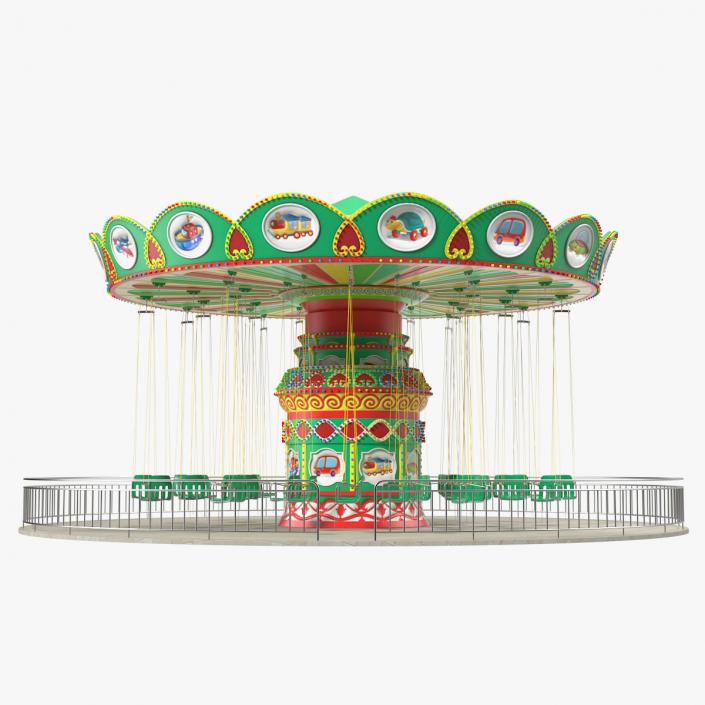 3D model Swing Ride