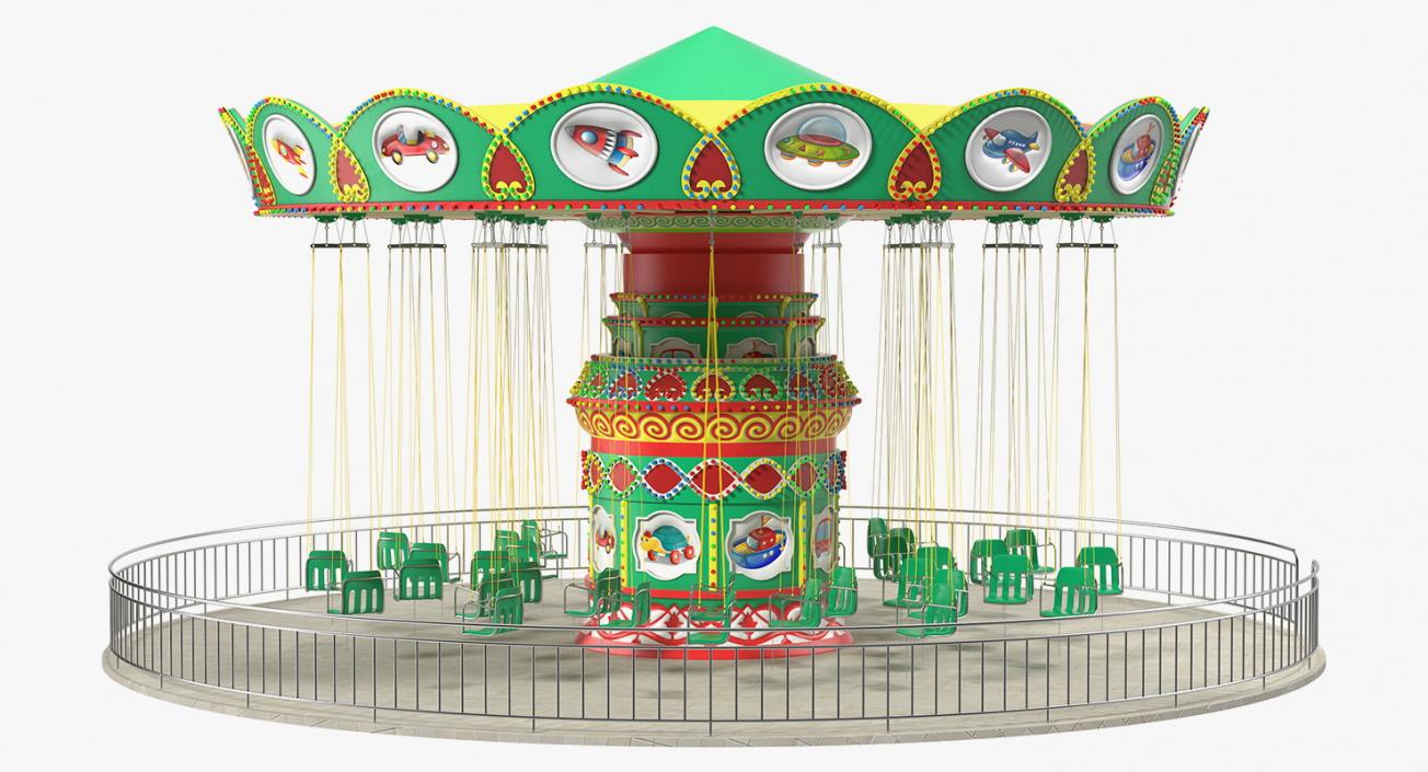 3D model Swing Ride