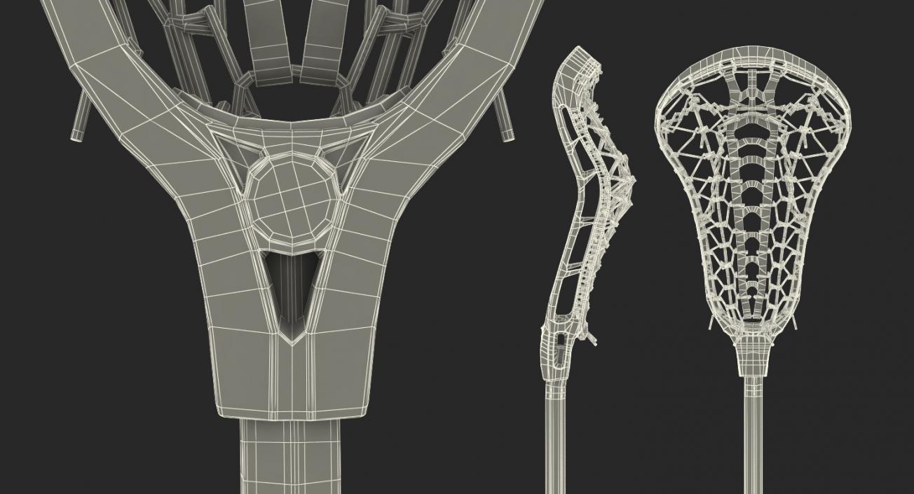 3D Lacrosse Stick STX model