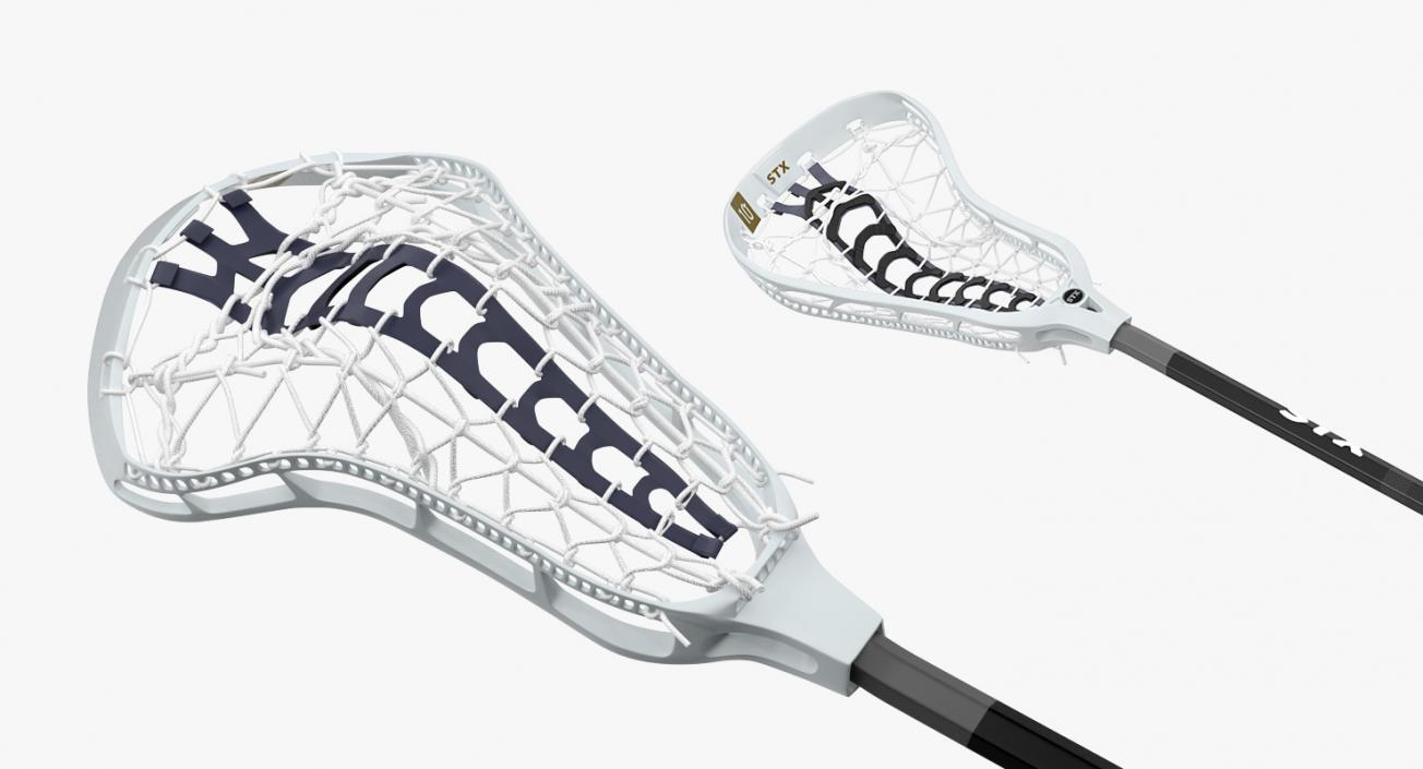 3D Lacrosse Stick STX model