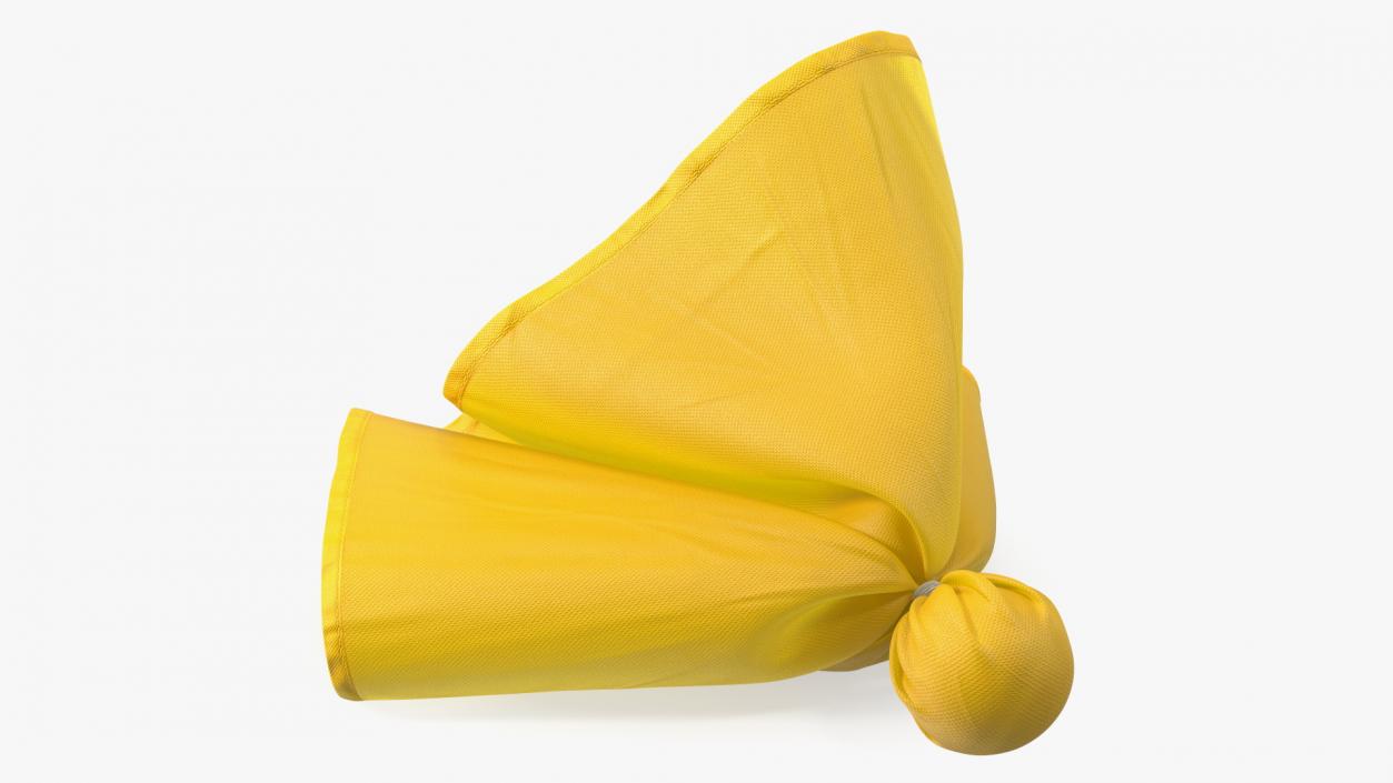 3D Professional Football Yellow Penalty Flag