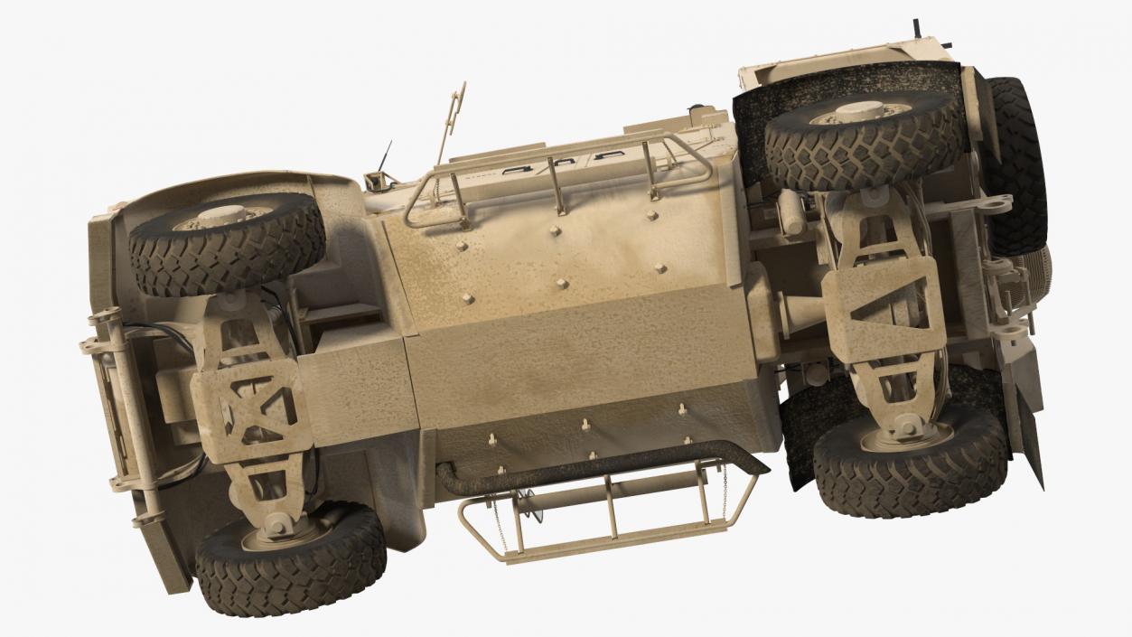 3D Oshkosh M-ATV with X-MADIS Anti Drone System Rigged