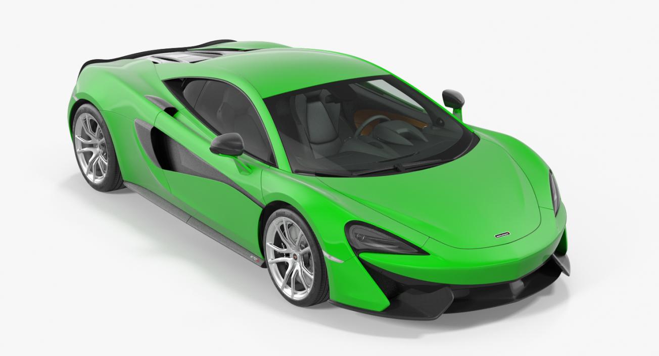 McLaren 570S Coupe Simple Interior 3D model