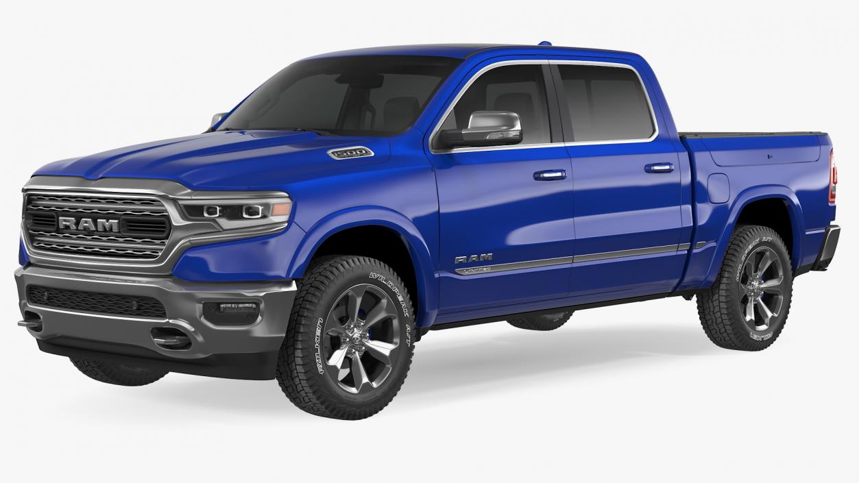 3D model Dodge RAM 1500 Simple Interior