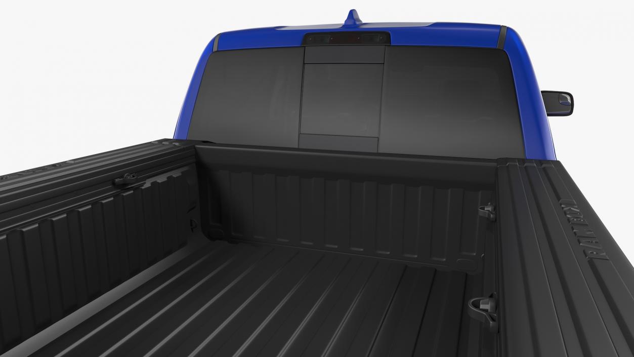 3D model Dodge RAM 1500 Simple Interior