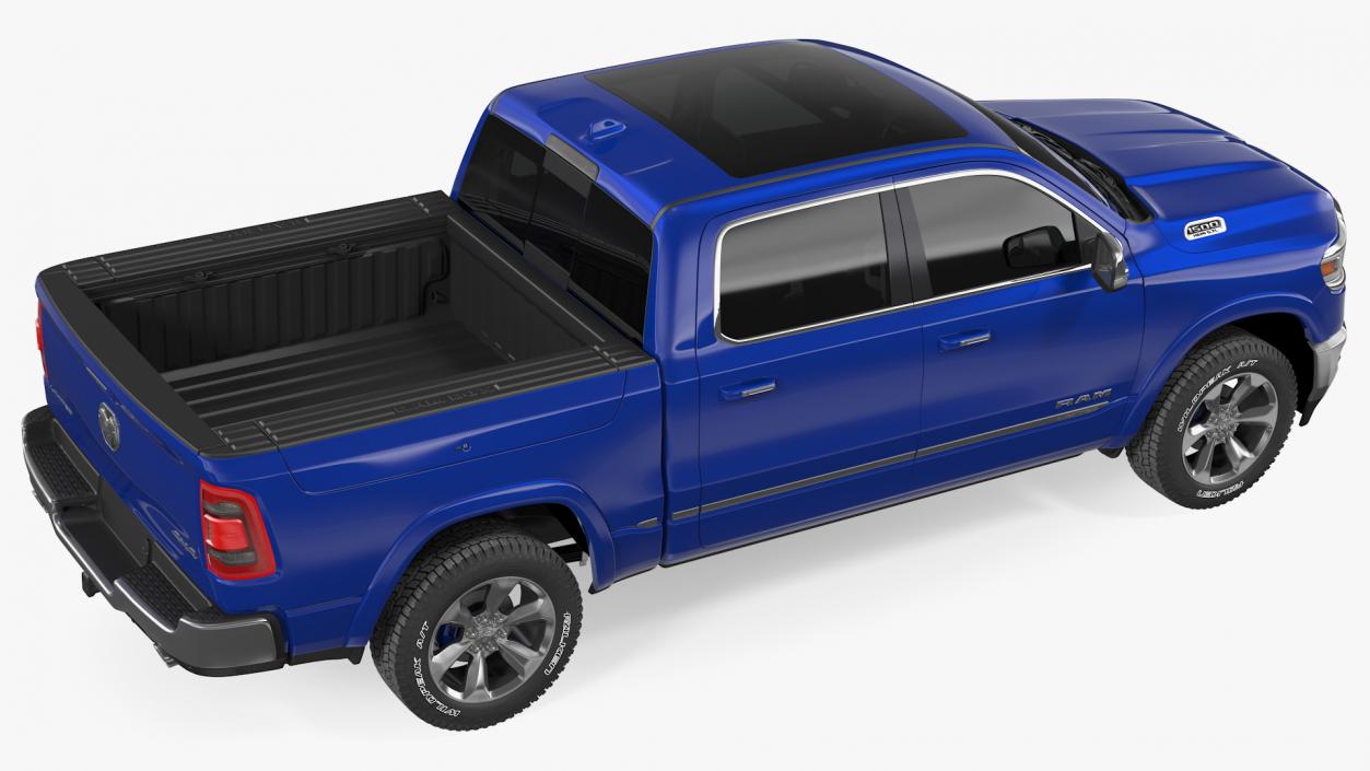 3D model Dodge RAM 1500 Simple Interior