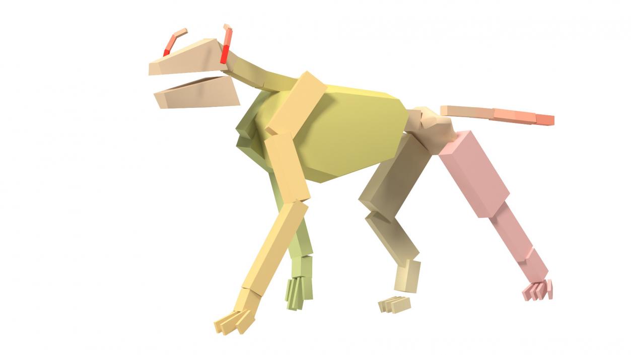 Dogs Rigged Collection 5 3D model