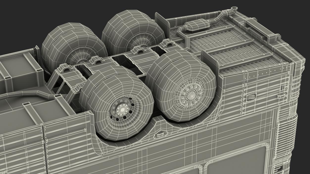 3D model Intercity Bus MCI 102DL3 Simple Interior