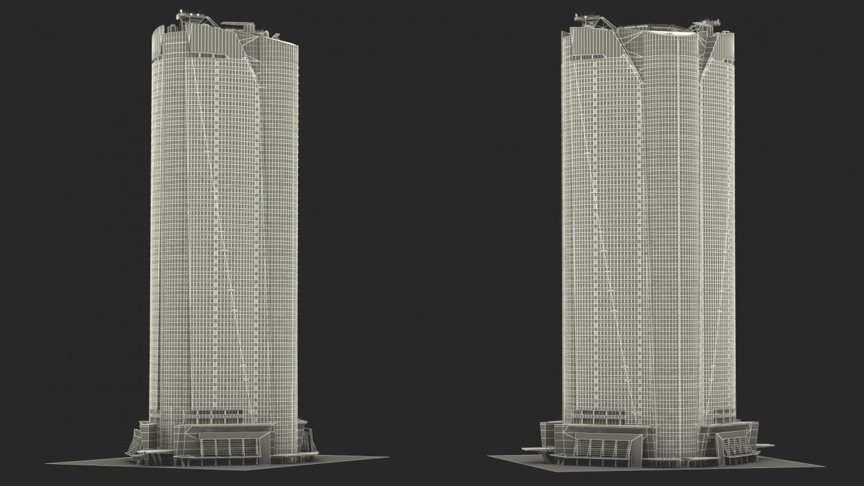 3D model Residential Building