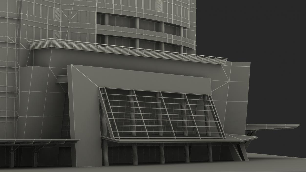 3D model Residential Building