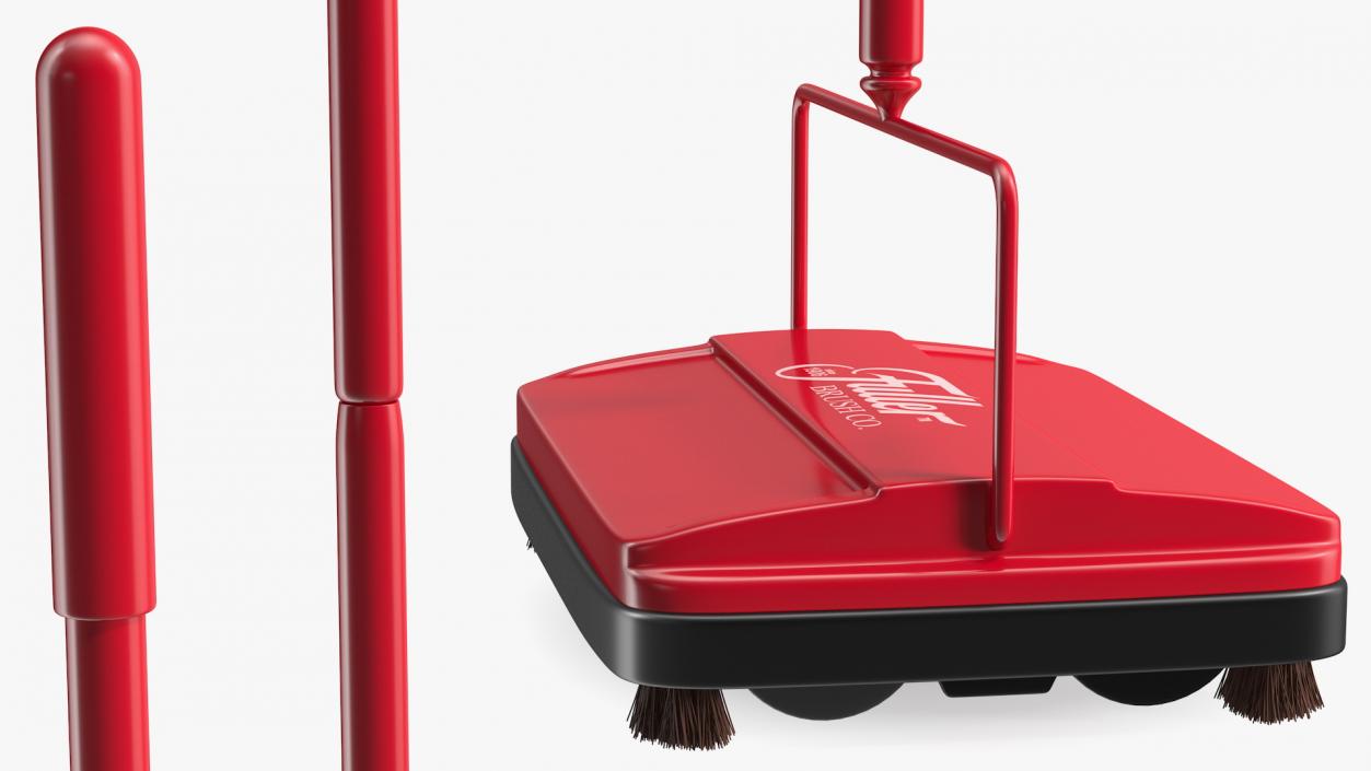 3D model Fuller Electrostatic Carpet and Floor Sweeper