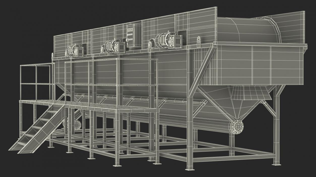 3D model Floating Tank Washer