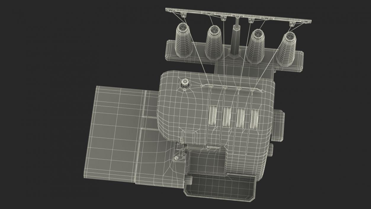 Overlock Brother 3034DWT 3D model