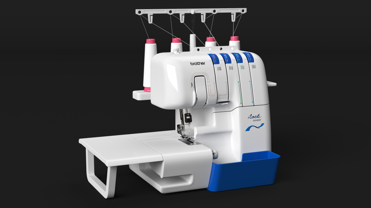 Overlock Brother 3034DWT 3D model