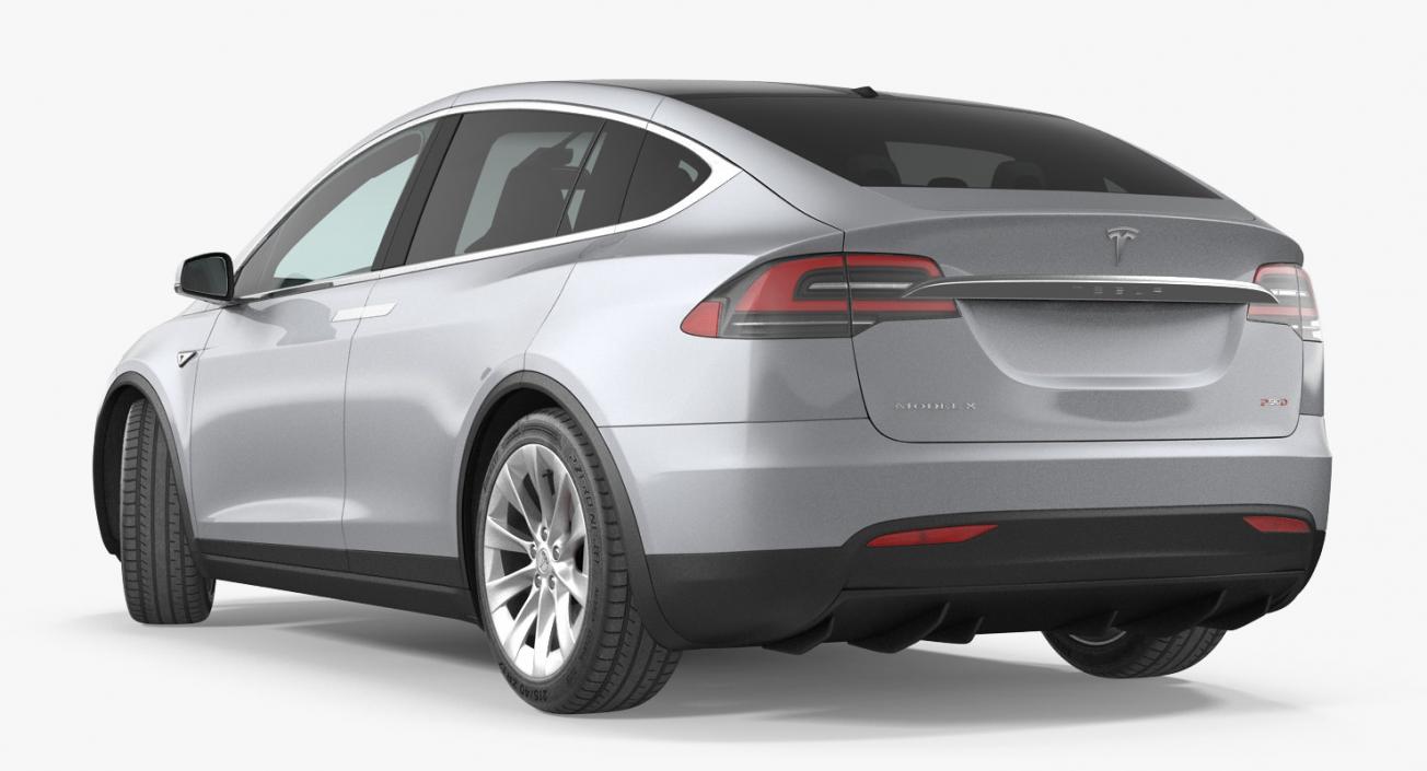 3D Tesla Cars Collection 3 model