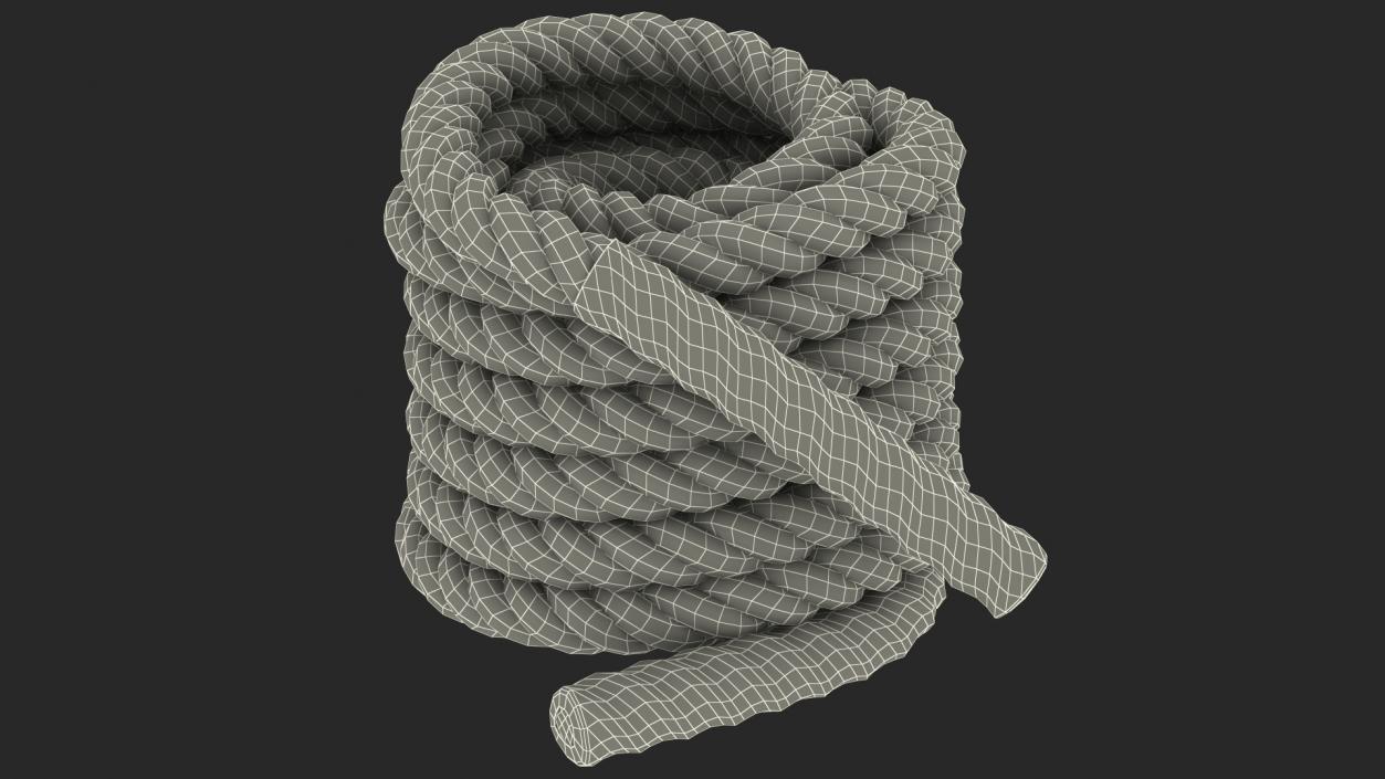 3D Pure2Improve Battle Rope Folded