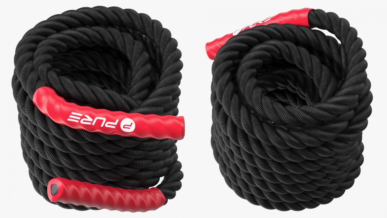 3D Pure2Improve Battle Rope Folded