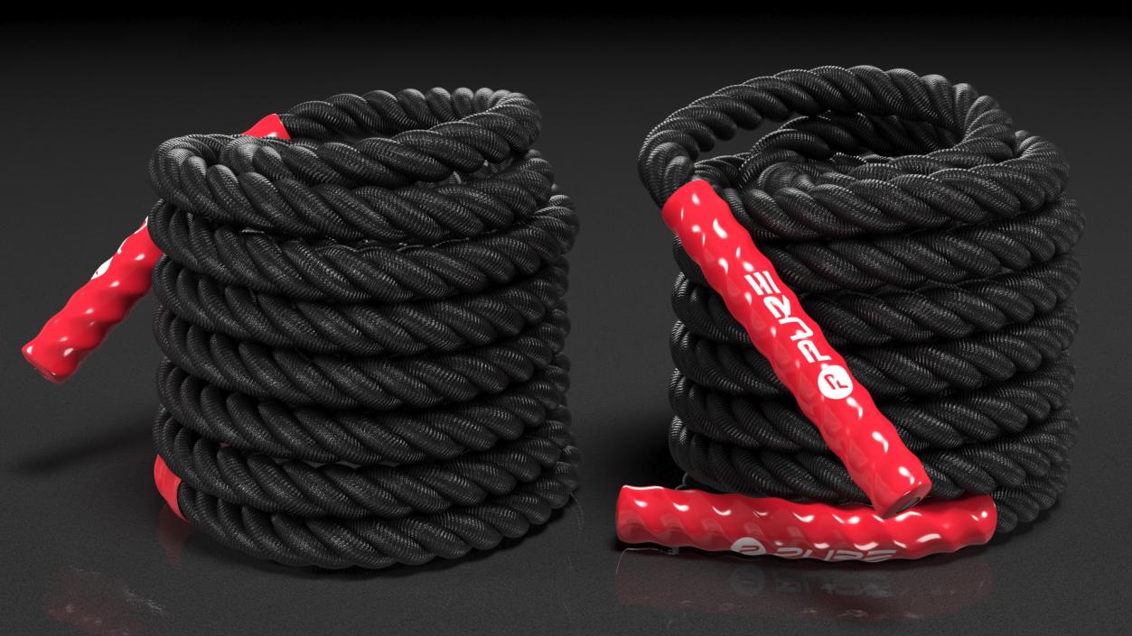 3D Pure2Improve Battle Rope Folded