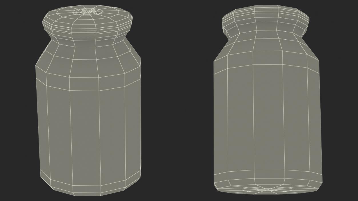 3D Pepper Shaker model