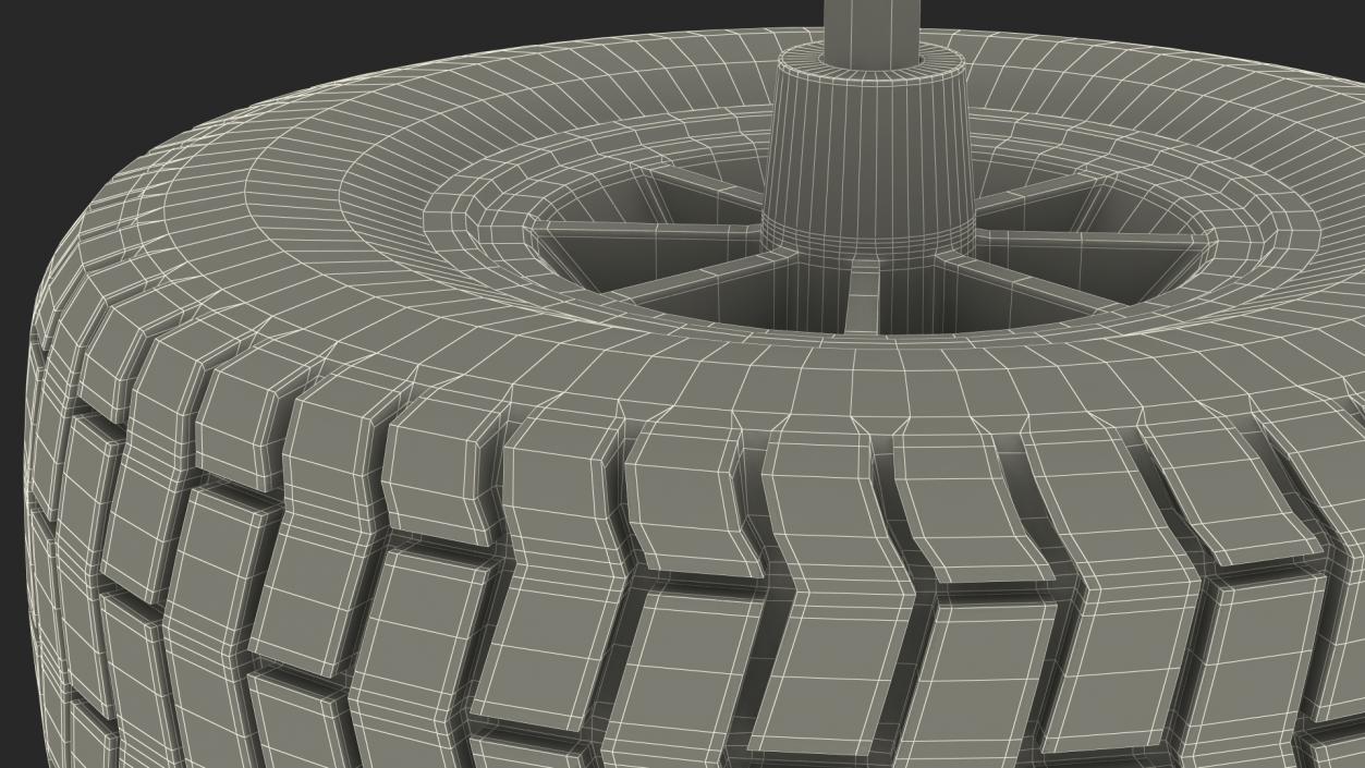 3D model Wheel Axle