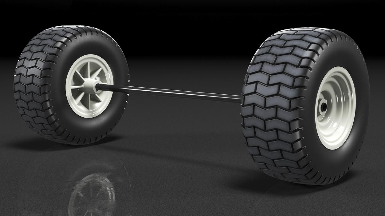 3D model Wheel Axle