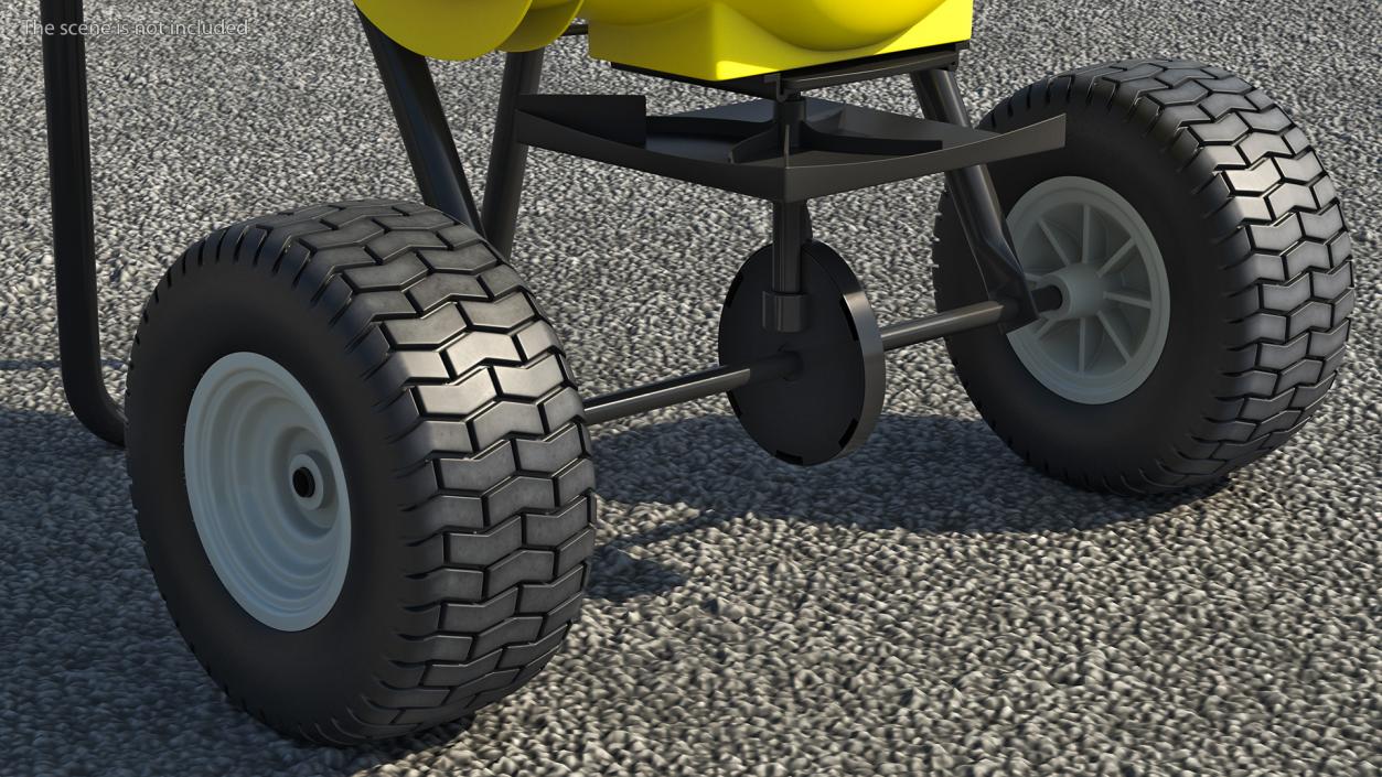 3D model Wheel Axle