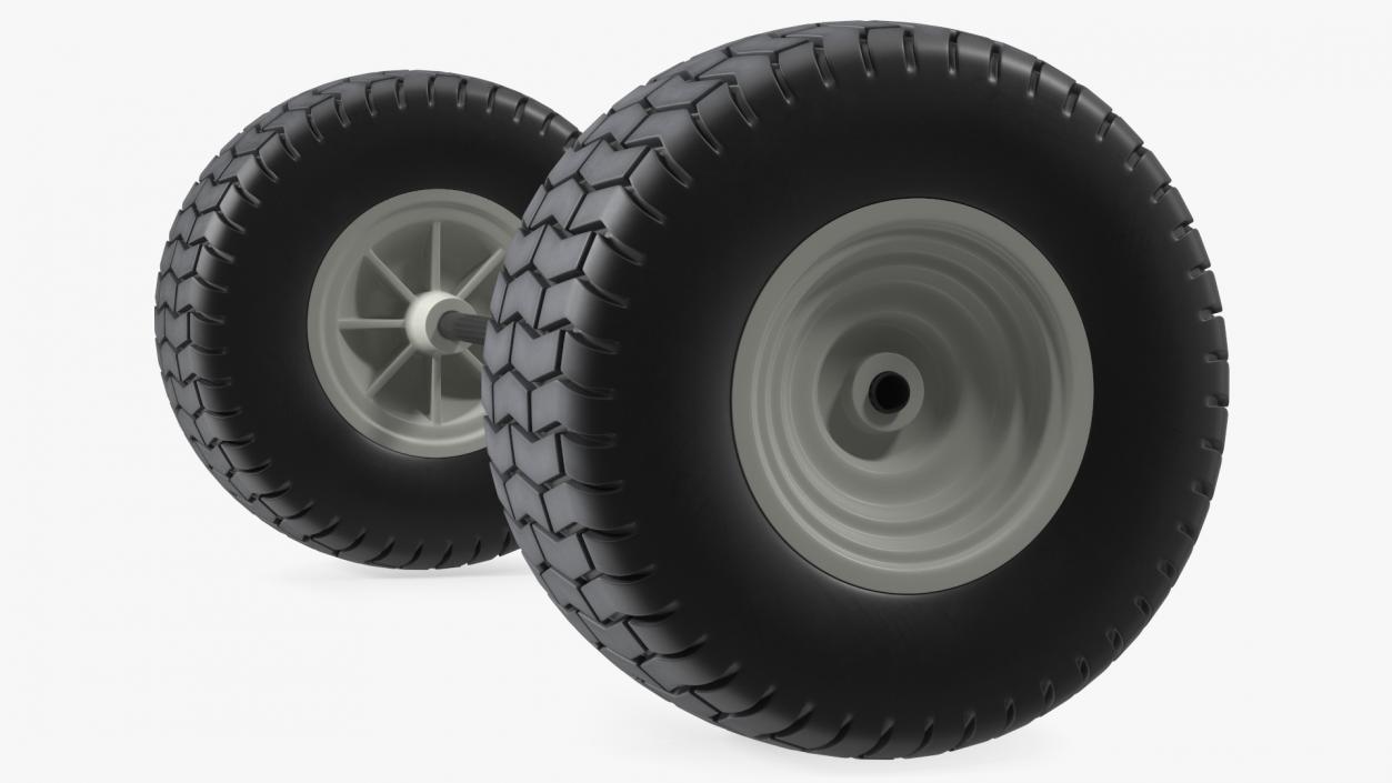 3D model Wheel Axle