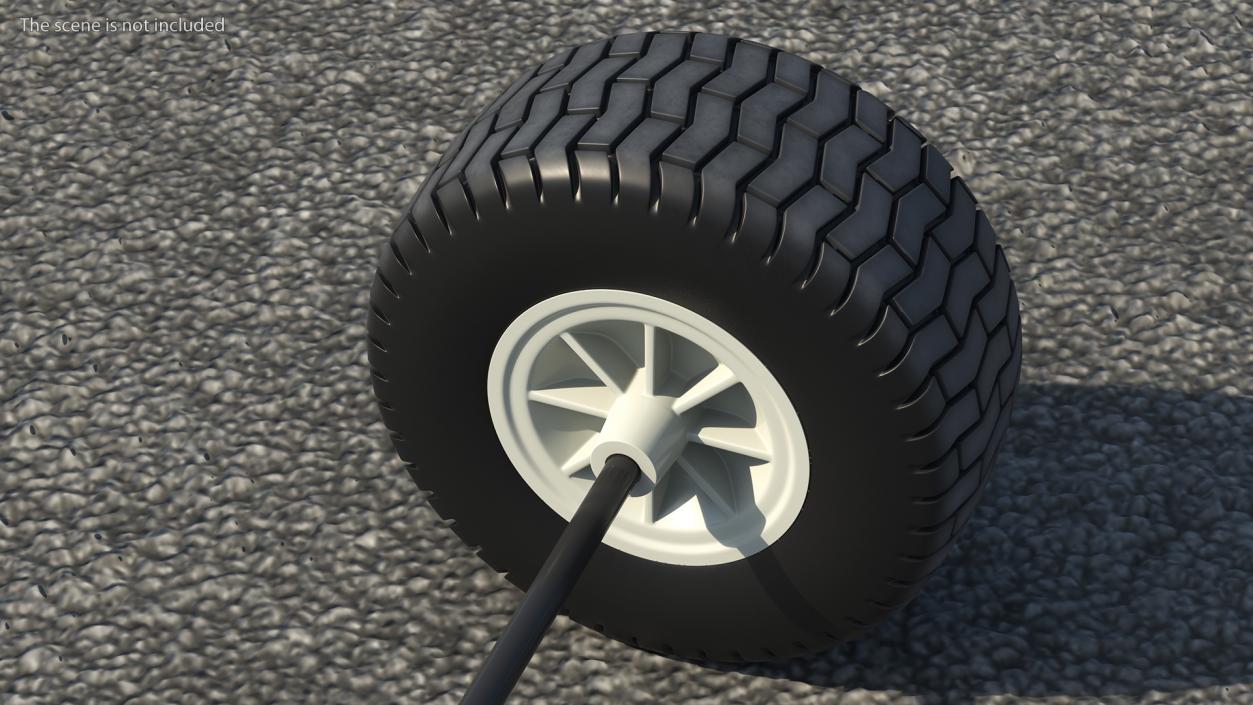 3D model Wheel Axle