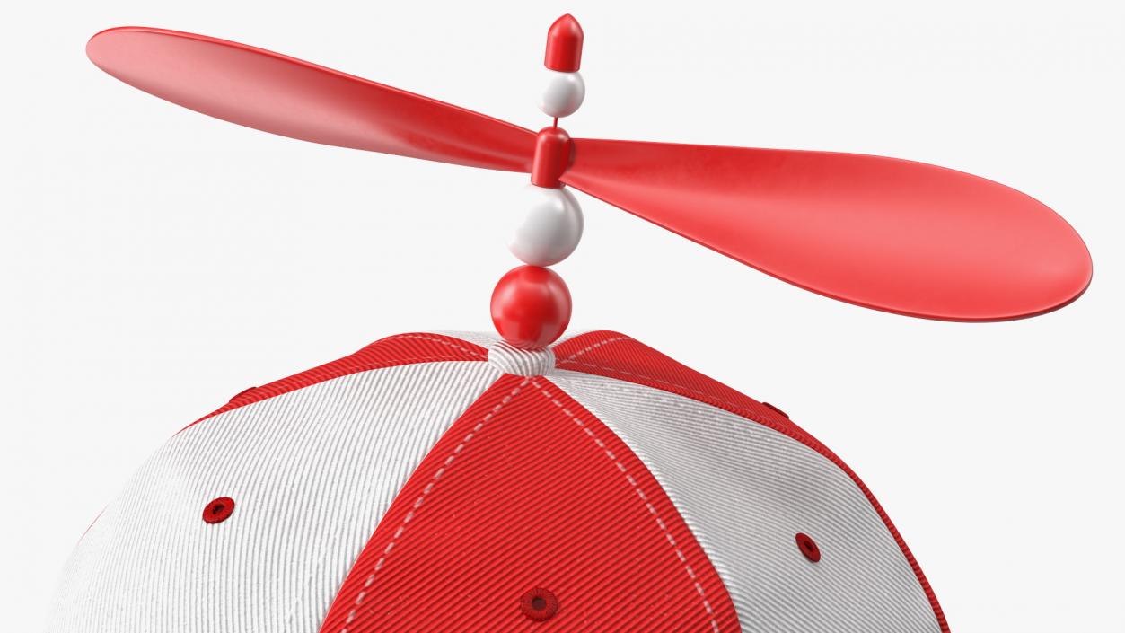 Propeller Cap Red 3D