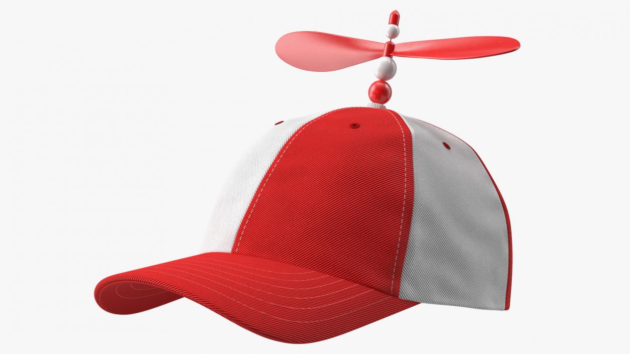 Propeller Cap Red 3D