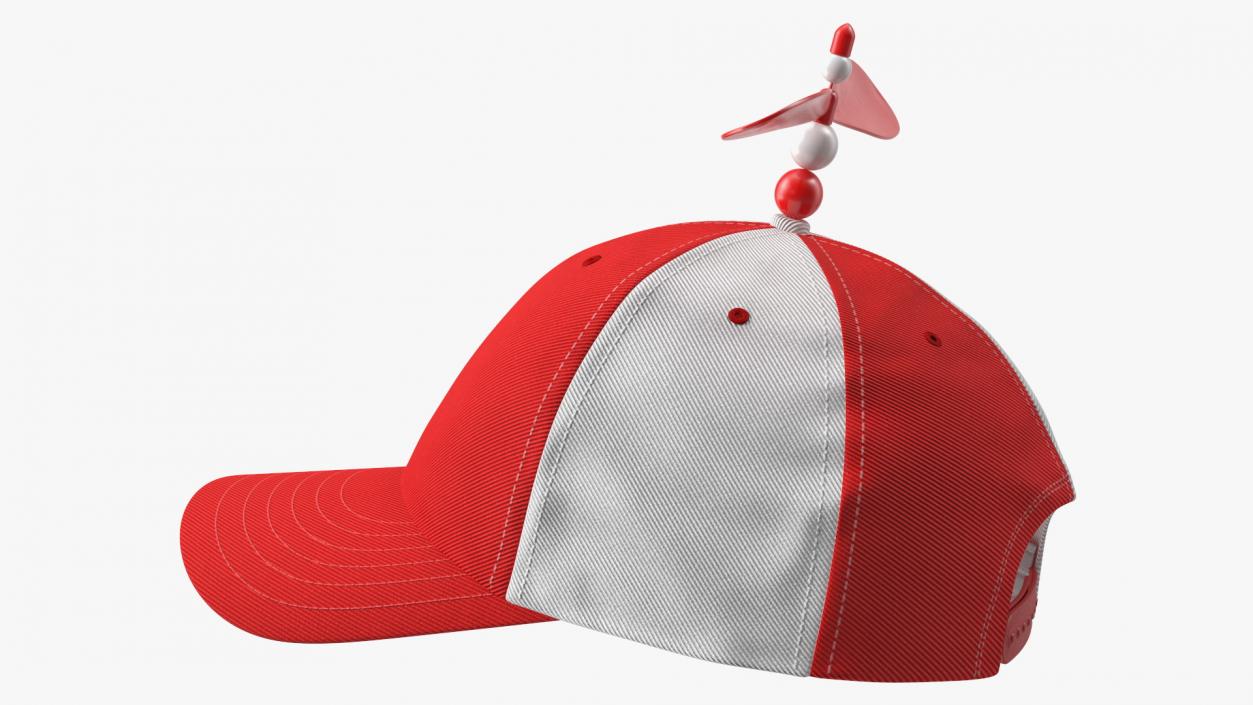 Propeller Cap Red 3D