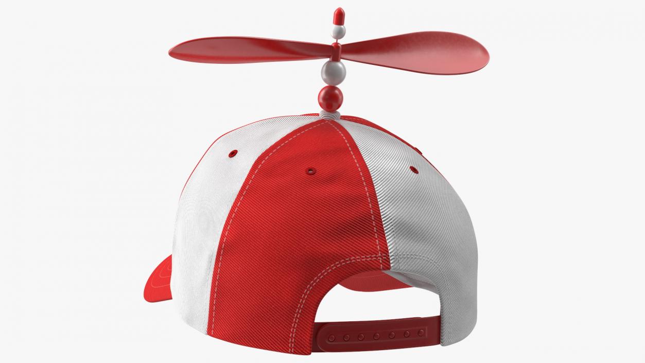 Propeller Cap Red 3D