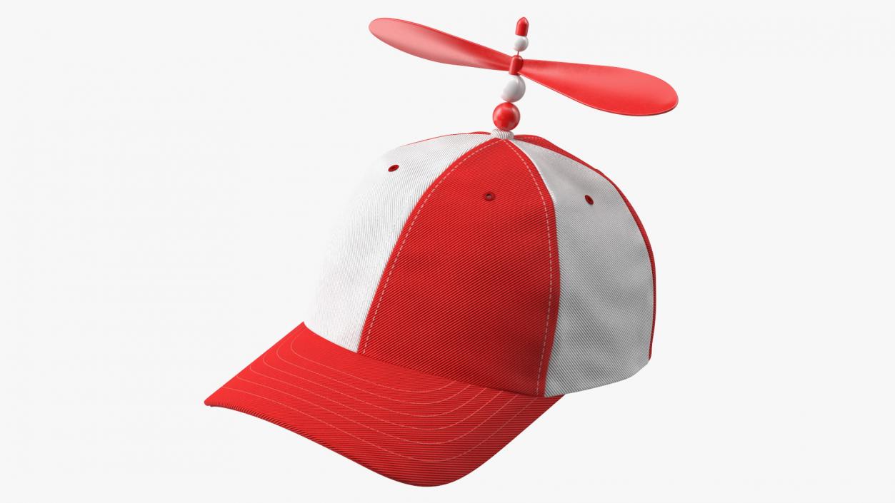 Propeller Cap Red 3D