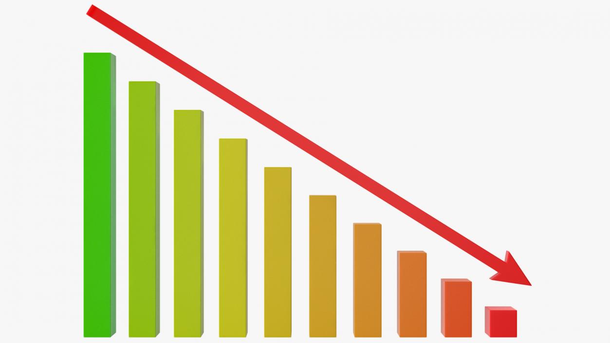 Graph Straight Down 3D model