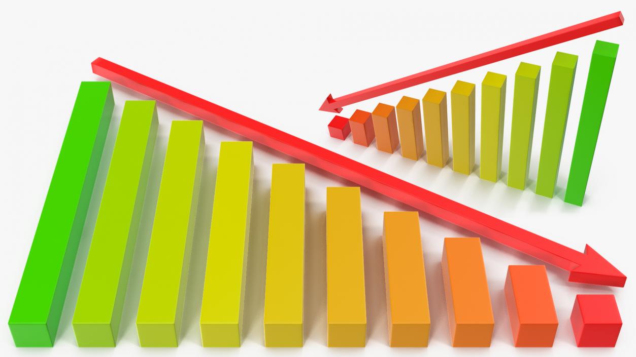 Graph Straight Down 3D model