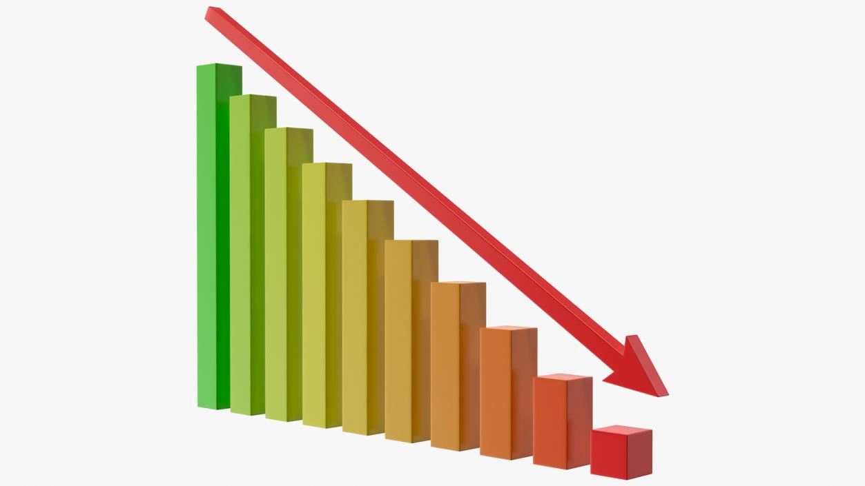 Graph Straight Down 3D model