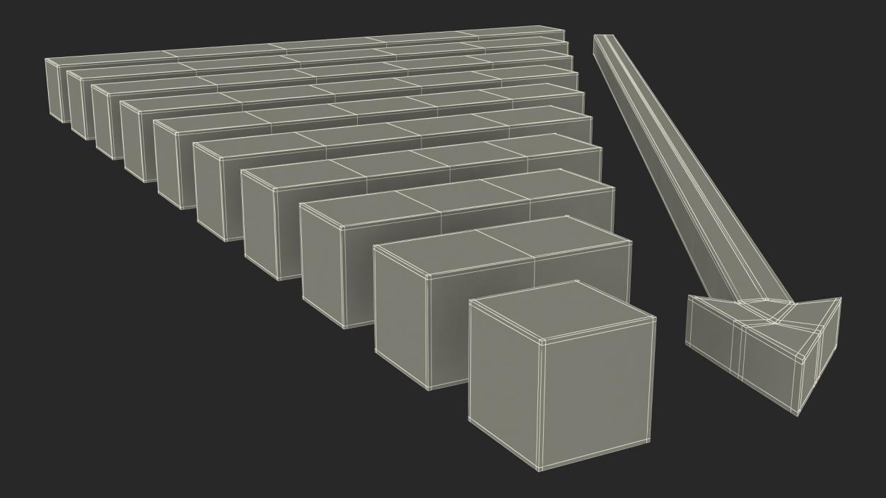 Graph Straight Down 3D model