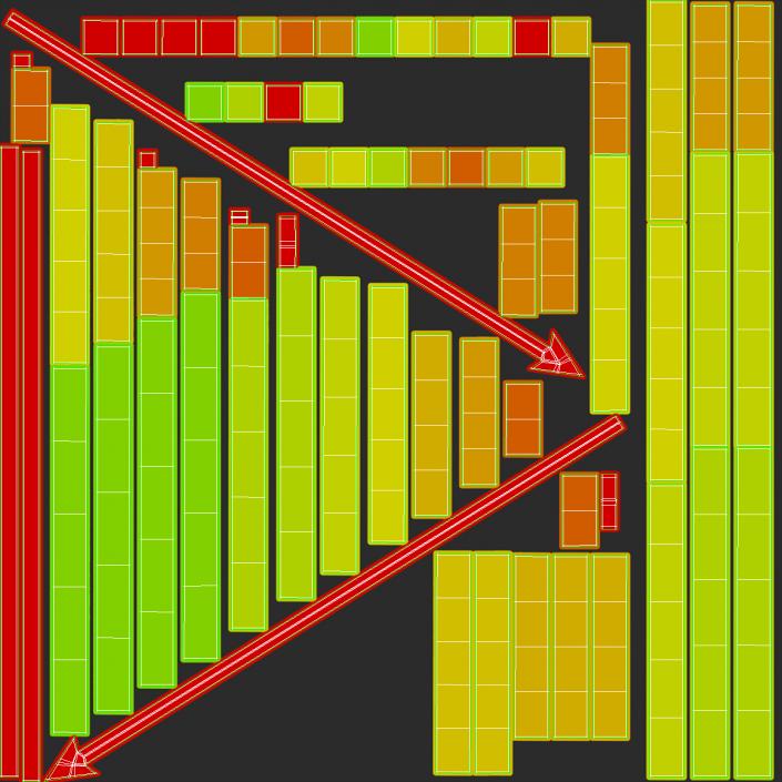 Graph Straight Down 3D model