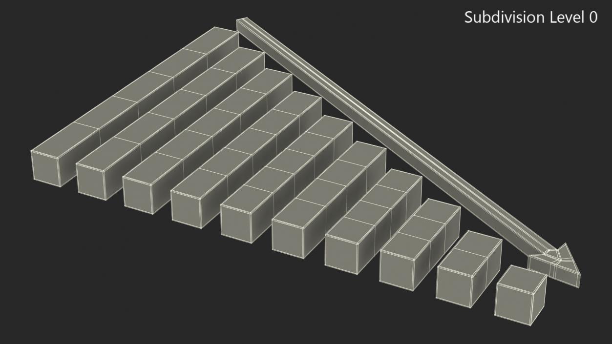 Graph Straight Down 3D model