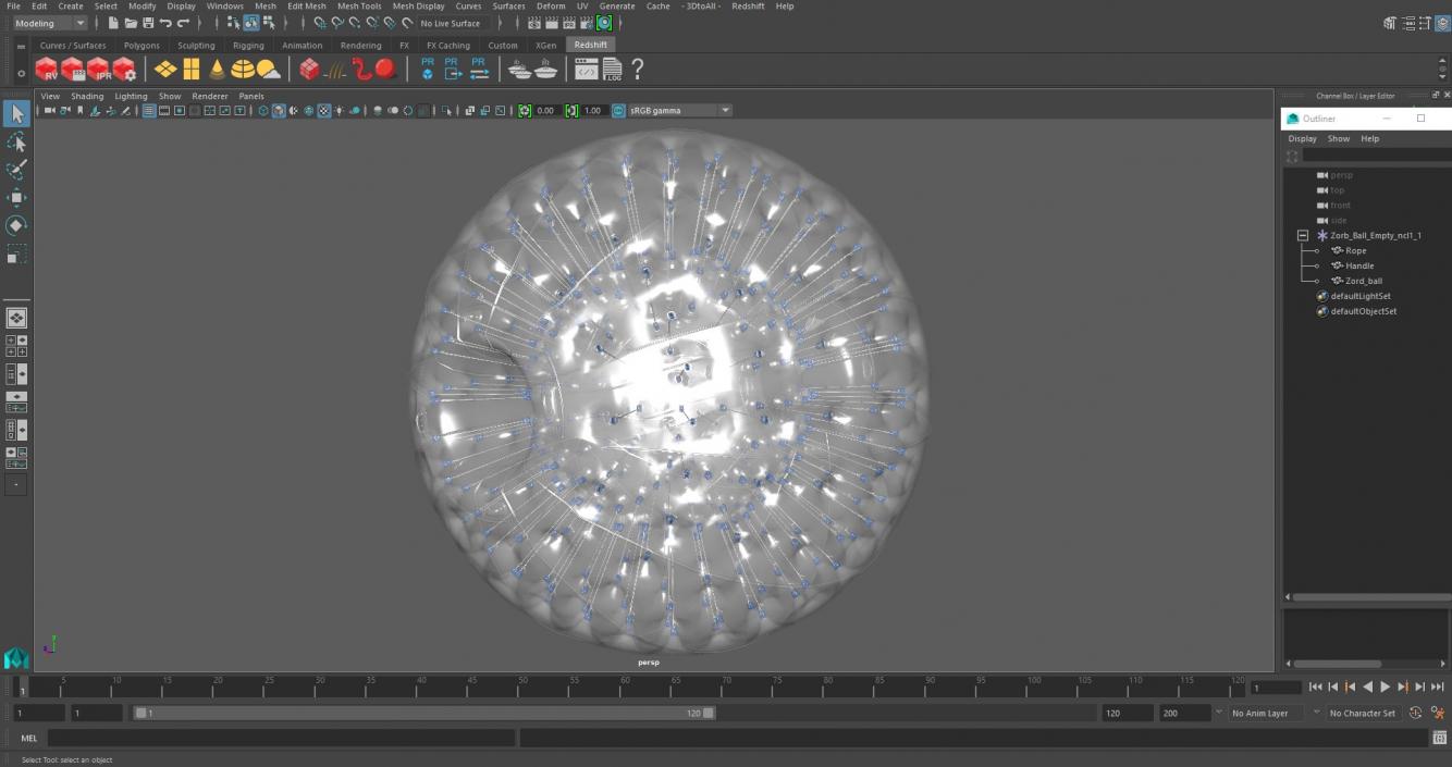 3D model Zorb Ball Empty