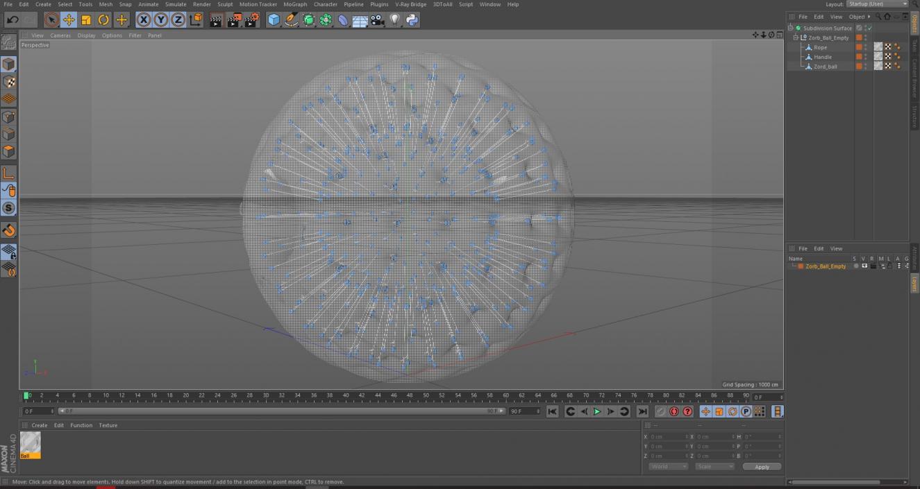 3D model Zorb Ball Empty