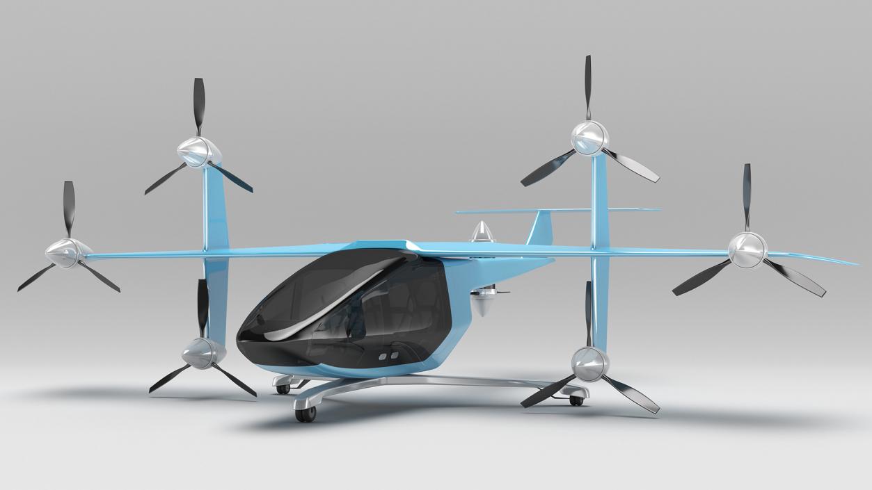 3D Personal Futuristic Aircraft model