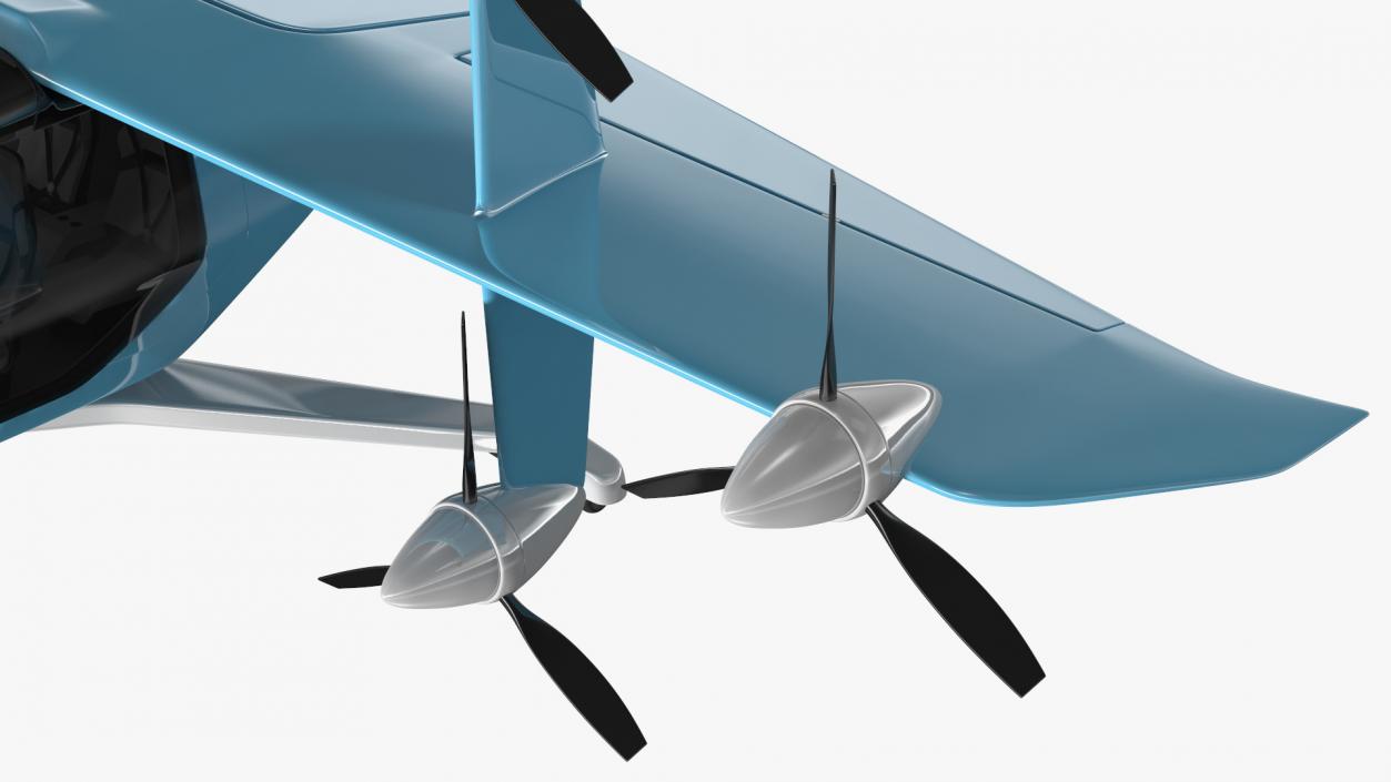 3D Personal Futuristic Aircraft model