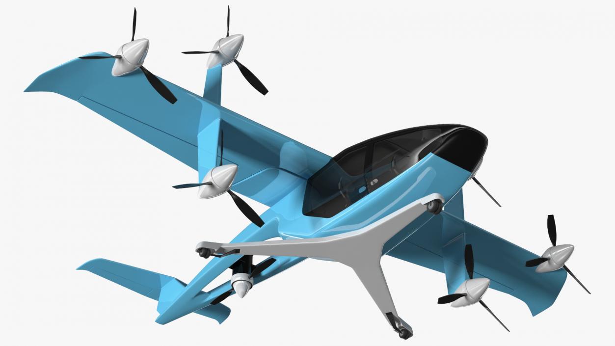 3D Personal Futuristic Aircraft model