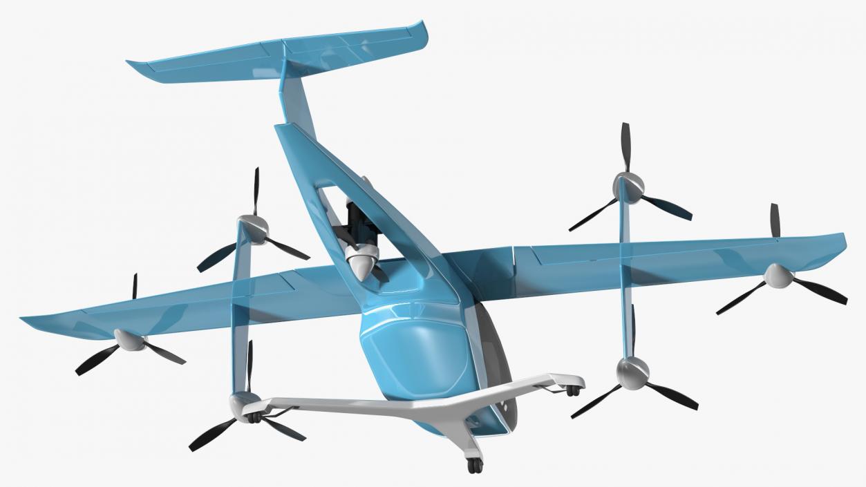 3D Personal Futuristic Aircraft model