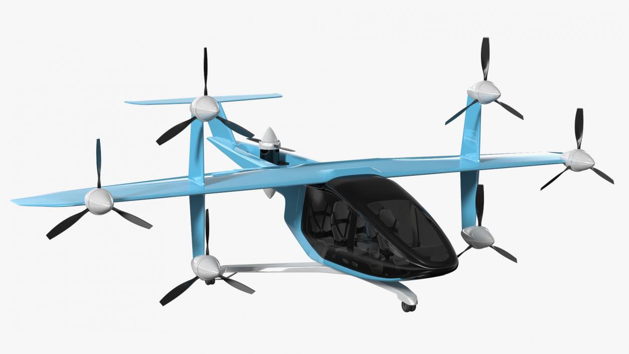 3D Personal Futuristic Aircraft model