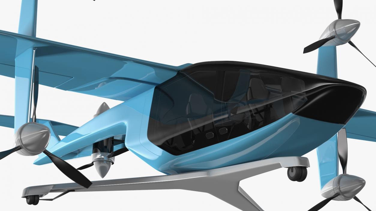 3D Personal Futuristic Aircraft model