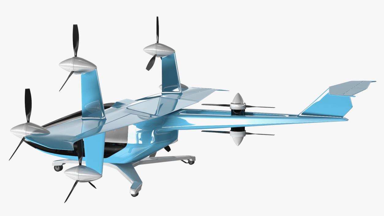 3D Personal Futuristic Aircraft model